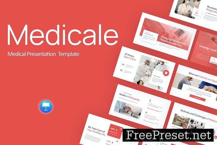 Medicale Pink Modern Medical Keynote