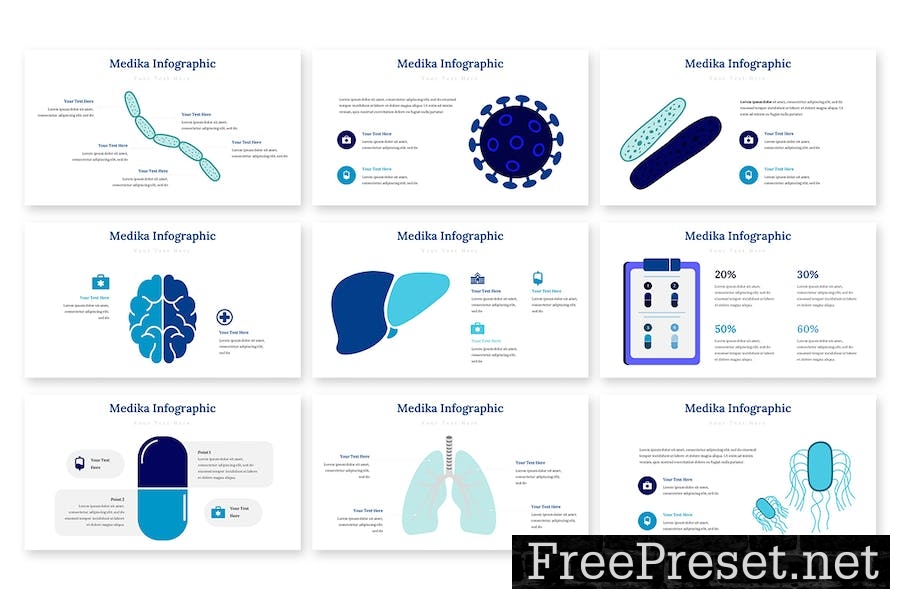 Medika Infographic - Keynote Template HD8DSFB