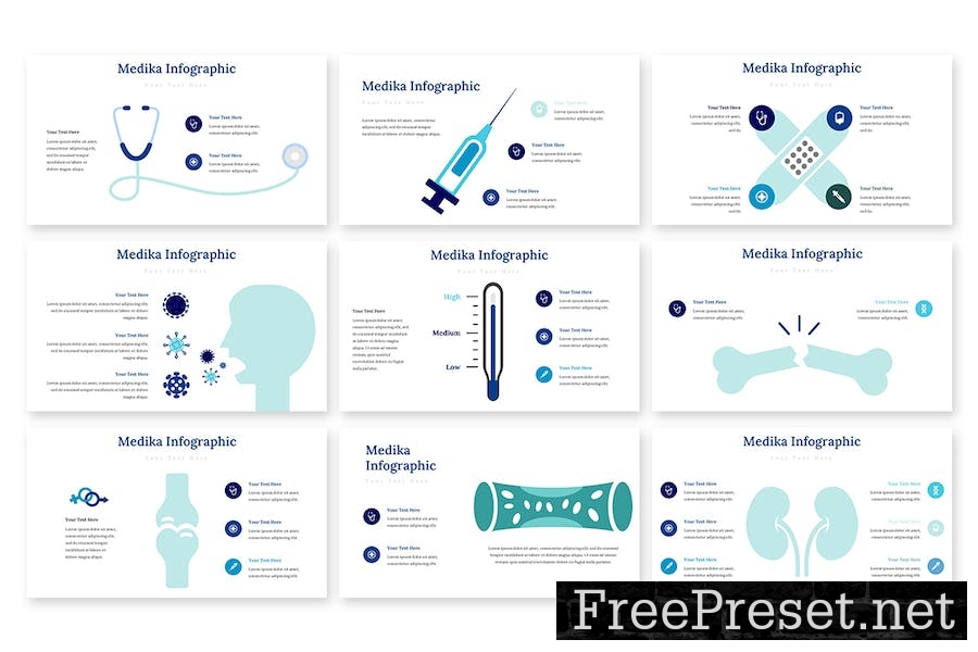 Medika Infographic - Keynote Template HD8DSFB