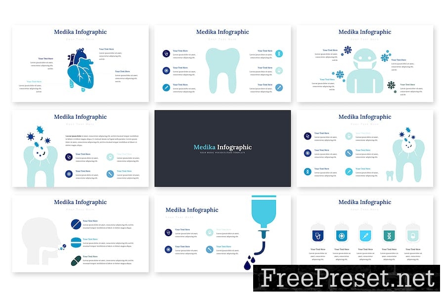 Medika Infographic - Keynote Template HD8DSFB