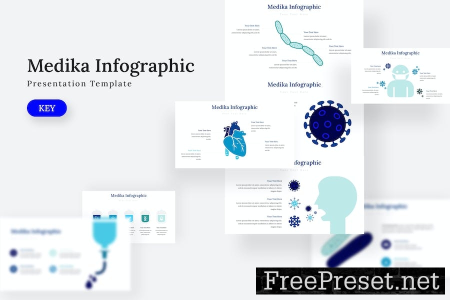 Medika Infographic - Keynote Template HD8DSFB