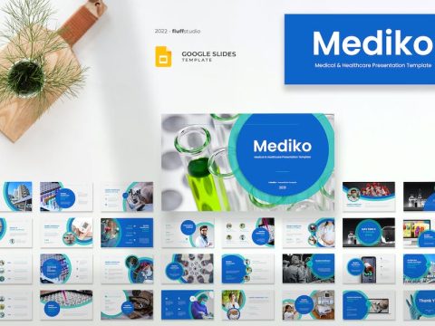 Mediko - Medical Healthcare Google Slides Template GME2NLG