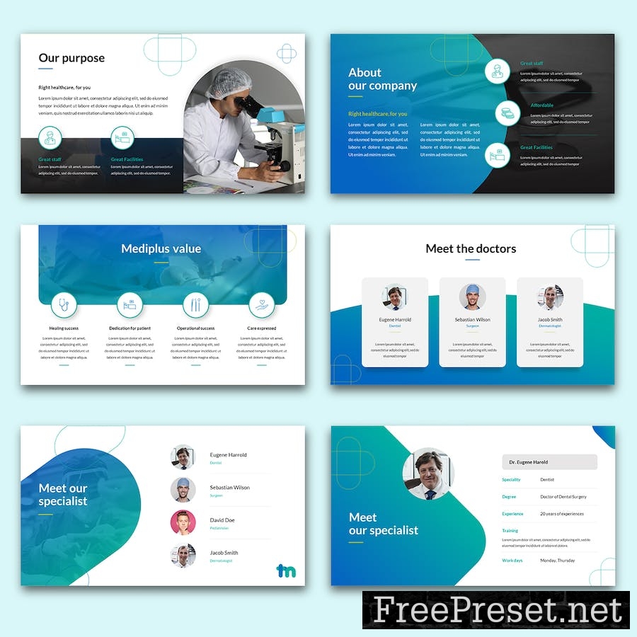 MEDIPLUS – Medical Keynote Template Q2K38CL