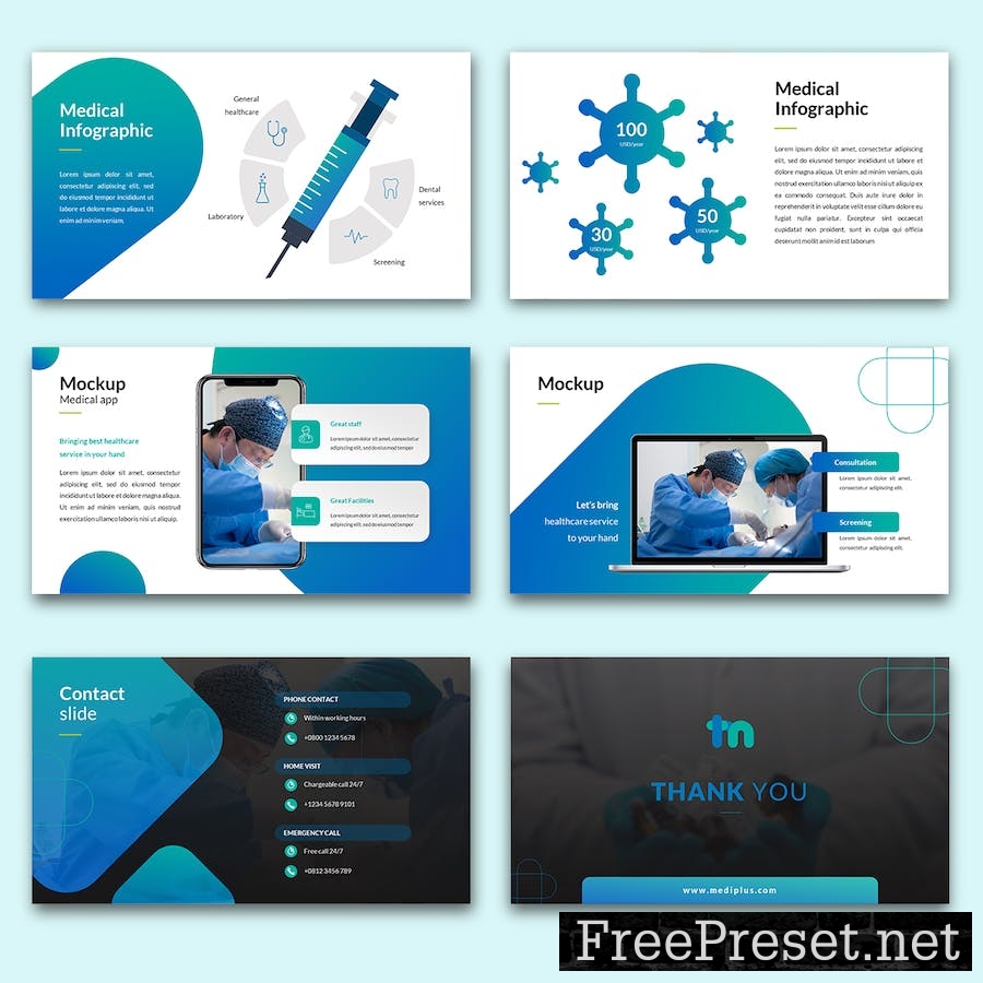 MEDIPLUS – Medical Keynote Template Q2K38CL