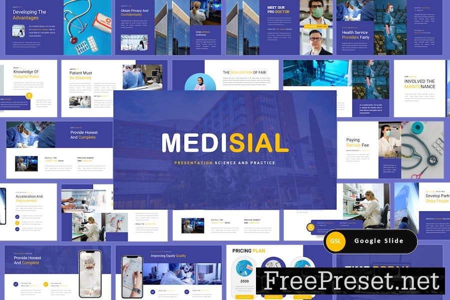 Medisial – Healthy and Medical Google Slide ETBJXX9