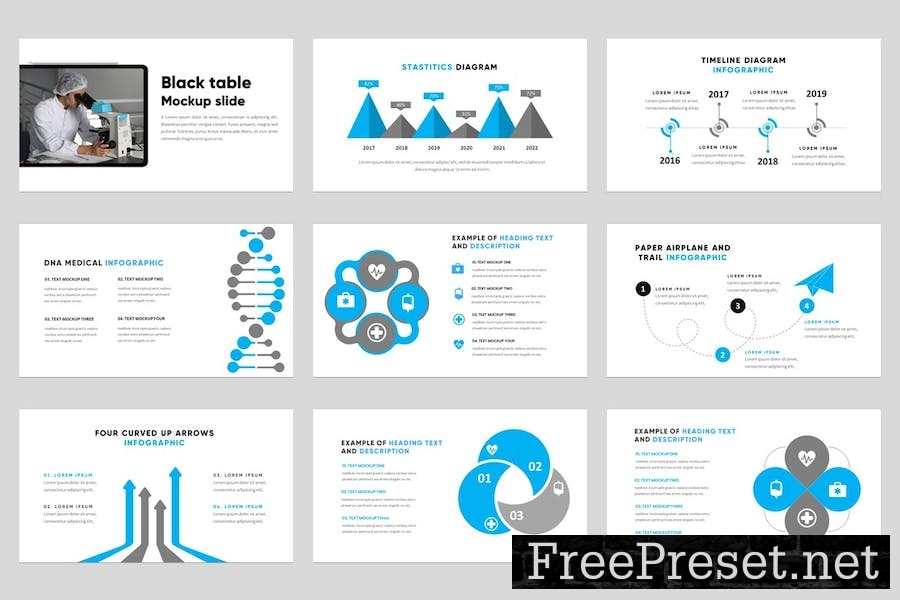 Medkit - Medical Treatment Keynote Template YDWHMJ5