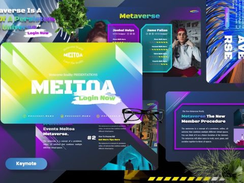 Meitoa - Metaverse Reality Keynote Templates SZYHD2M