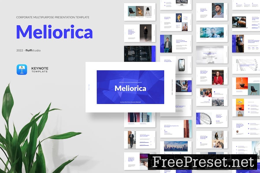 Meliorica - Business Keynote Template QPM6GGQ