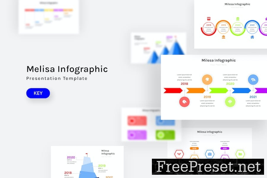 Melisa Infographic - Keynote Template LEFGRQ5