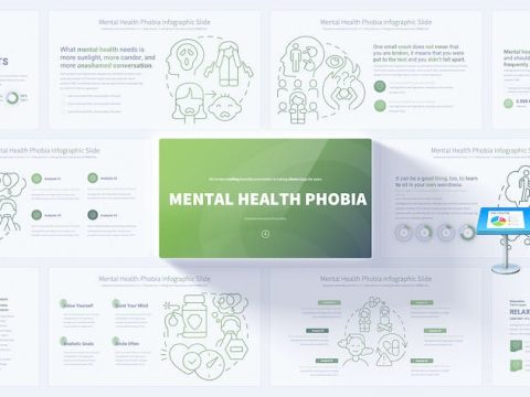 Mental Health Phobia - Keynote Infographics Slides