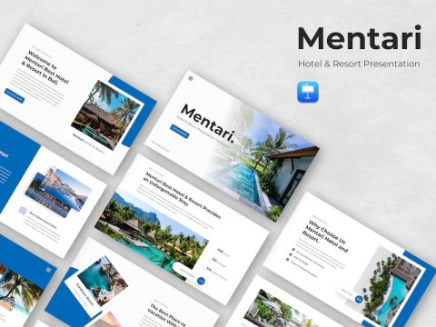 Mentari - Hotel & Resort Keynote Template J63EDNG