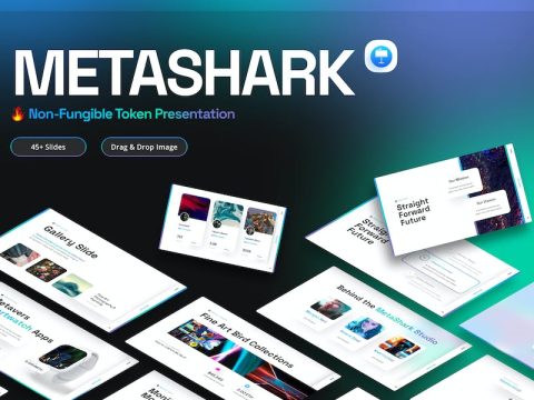 MetaShark Creative NFT Keynote Template R6RN8JQ