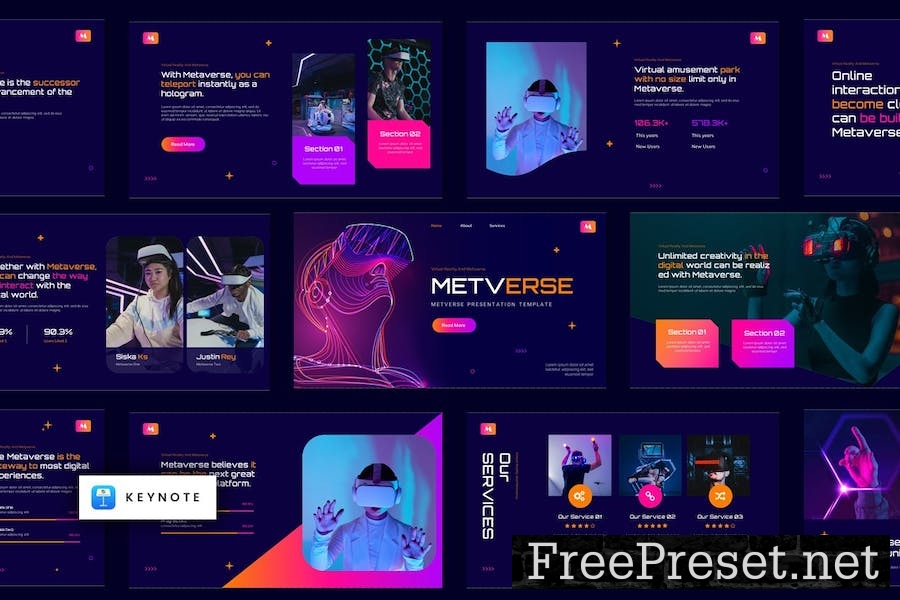 METVERSE - Virtual Reality Keynote TB5BN58