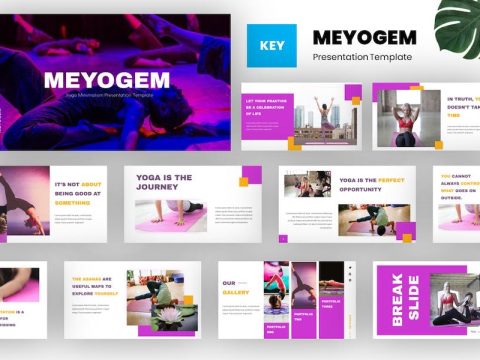 Meyogem - Yoga Minimalism Keynote Template 6WHCC3G