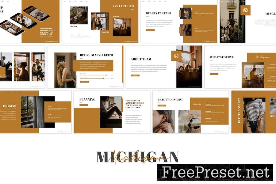 Michigan Presentation Template ULDQLHV