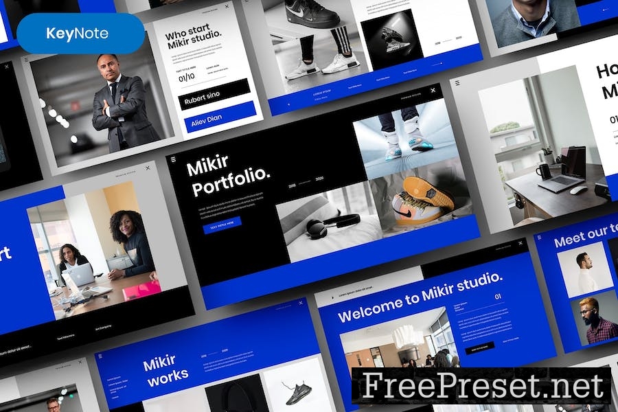 Mikir – Business Keynote Template RJ6TJDS