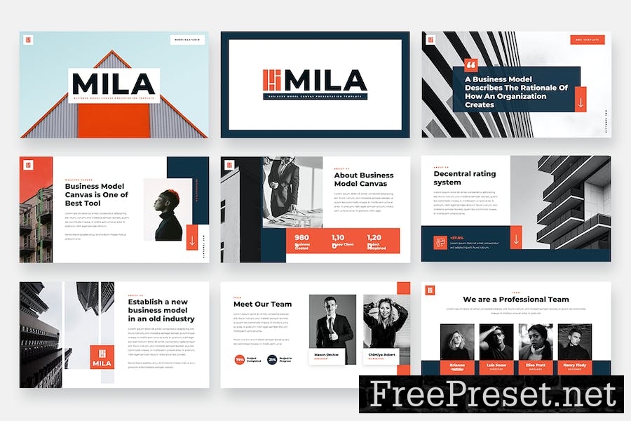 MILA - Business Model Keynote Template G6EG9U5