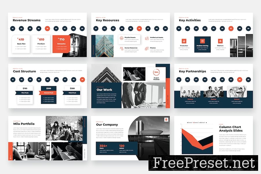 MILA - Business Model Keynote Template G6EG9U5