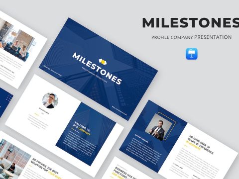 Milestones - Business Multipurpose Keynote UJVTYYP