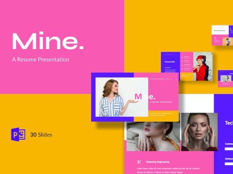 Mine - Resume Powerpoint SBFQEPN