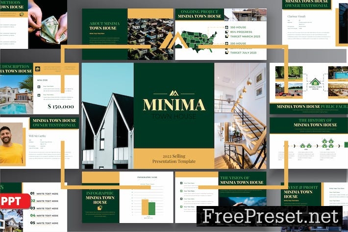 MINIMA Digital Business Company Templates PPT 002 CBBBZMU