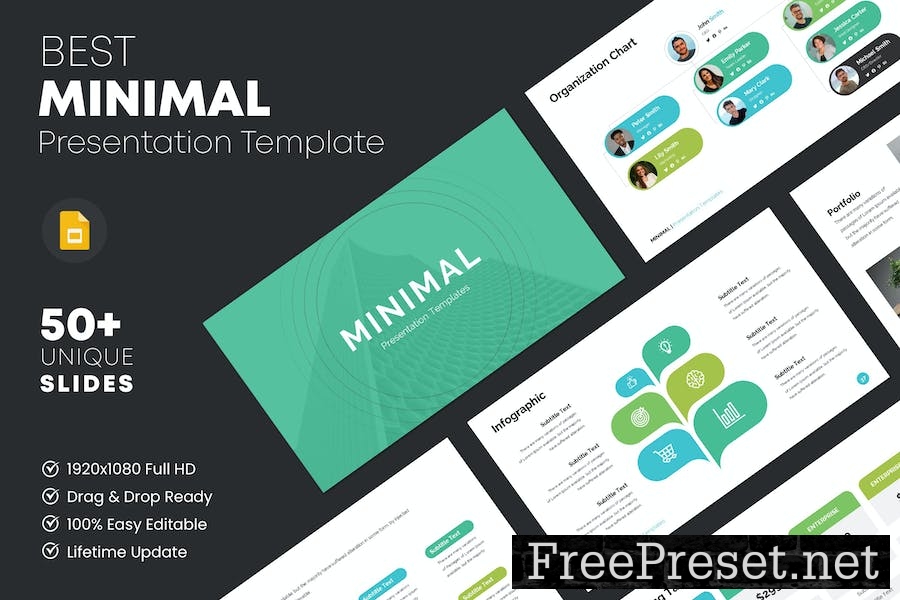 Minimal - Google Slides Template CTYBHSB