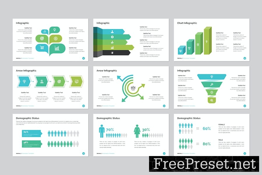 Minimal - PowerPoint Template 74BU7QQ