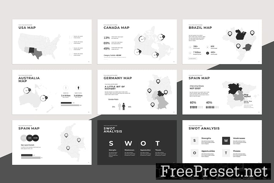 Minimal Presentation Template 5H8G5PT