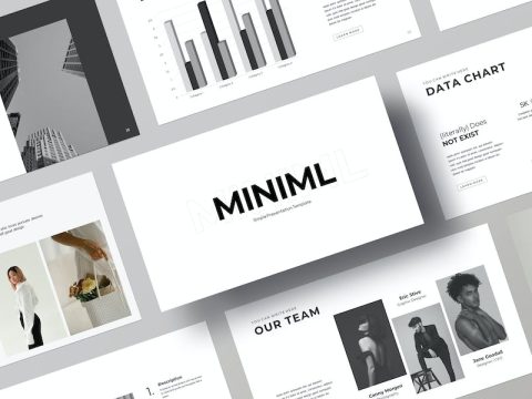 Minimal Presentation Template 5H8G5PT