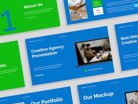 Minimalist Business Agency Presentation 014