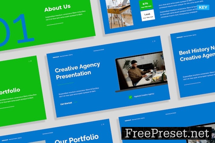 Minimalist Business Agency Presentation 014