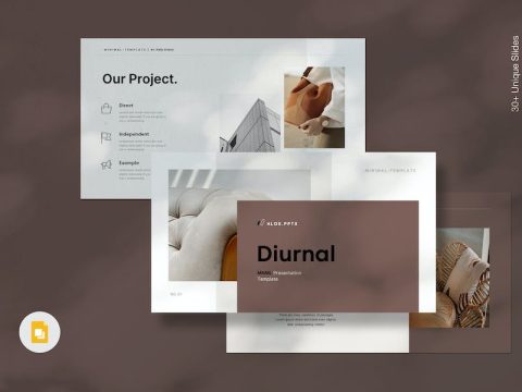 Minimalist Keynote Template 7VGH43A