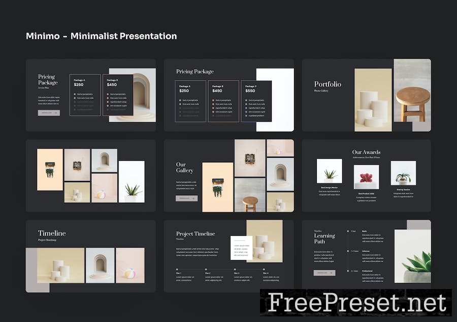 Minimo - Minimalist PowerPoint Presentation FHHBKLG