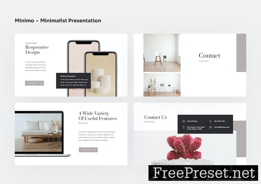 Minimo - Minimalist PowerPoint Presentation FHHBKLG