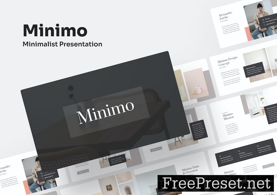 Minimo - Minimalist PowerPoint Presentation FHHBKLG