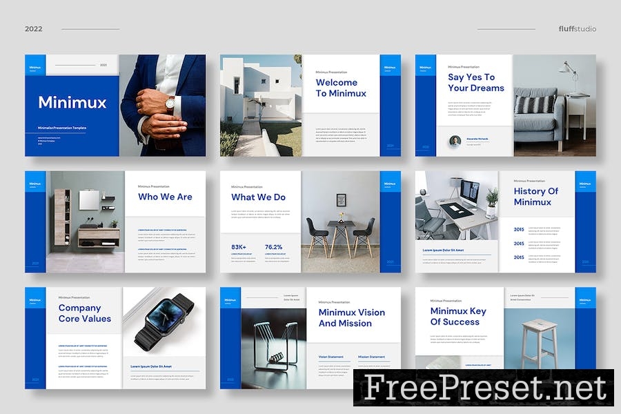 Minimux - Corporate Keynote Template 82M7KXA