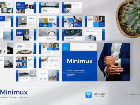 Minimux - Corporate Keynote Template 82M7KXA