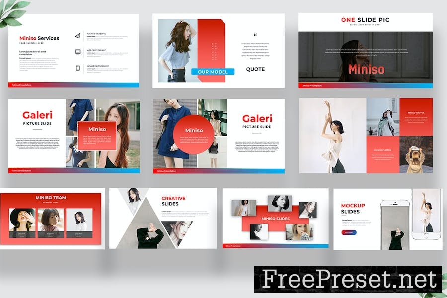 Miniso Google Slides Template ZSPZ6L7