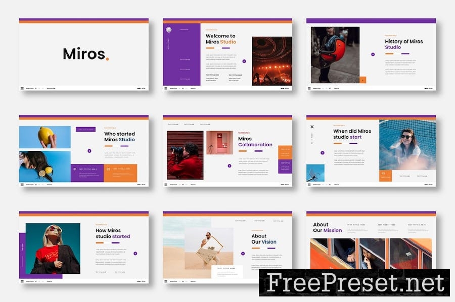 Miros – Business Powerpoint Template NDD2TTK