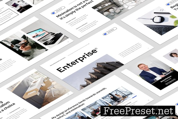 Modern Business Keynote Template HRESPPP