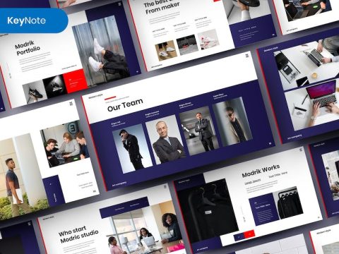 Modrik – Business Keynote Template S3GPR8A