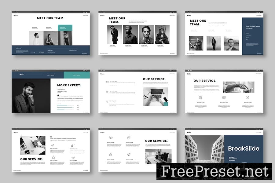 Moke – Business Keynote Template 5HDH6YZ