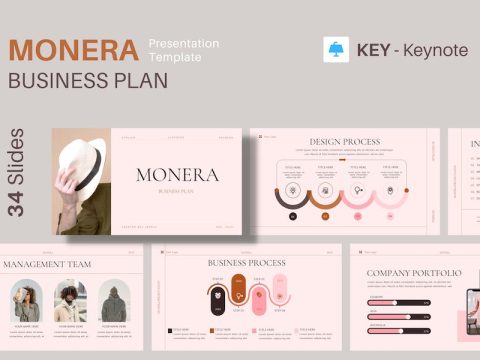 Monera Keynote Business Plan Presentation Template RQHH6P8