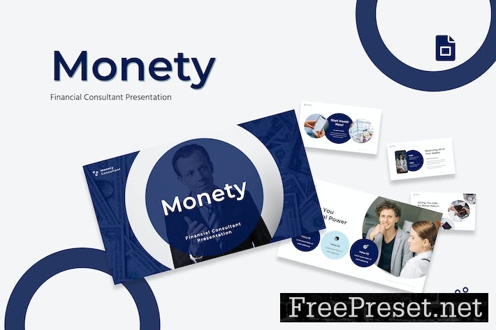 Monety - Financial Consultant Google Slides