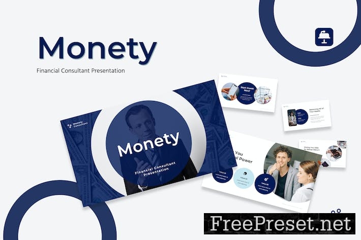 Monety - Financial Consultant Presentation Keynote P4DEHR5