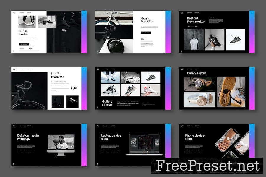 Monik – Business Keynote Template BWBGAFN