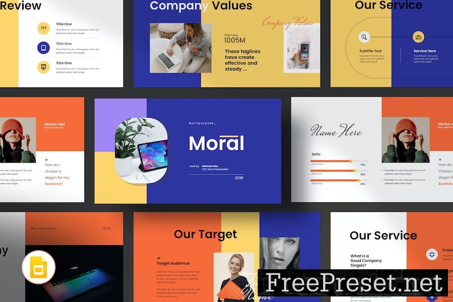 Moral-The Business Presentation Template 7ARHSFM