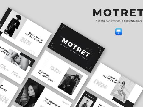 Motret - Photography Studio Keynote Template RYJ4THU
