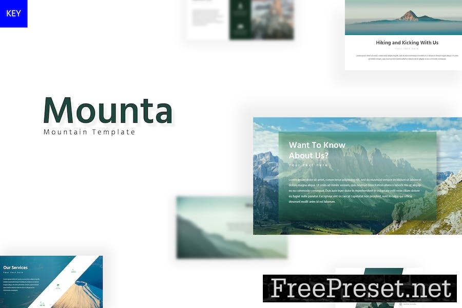 Mounta - Keynote Template TDCQHG8