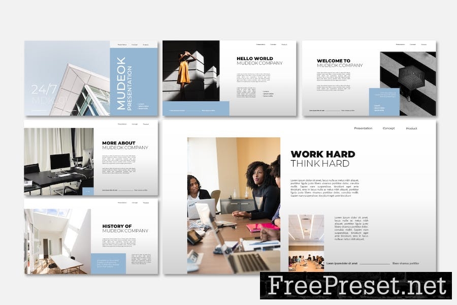 Mudeok Keynote Template 626VE2G